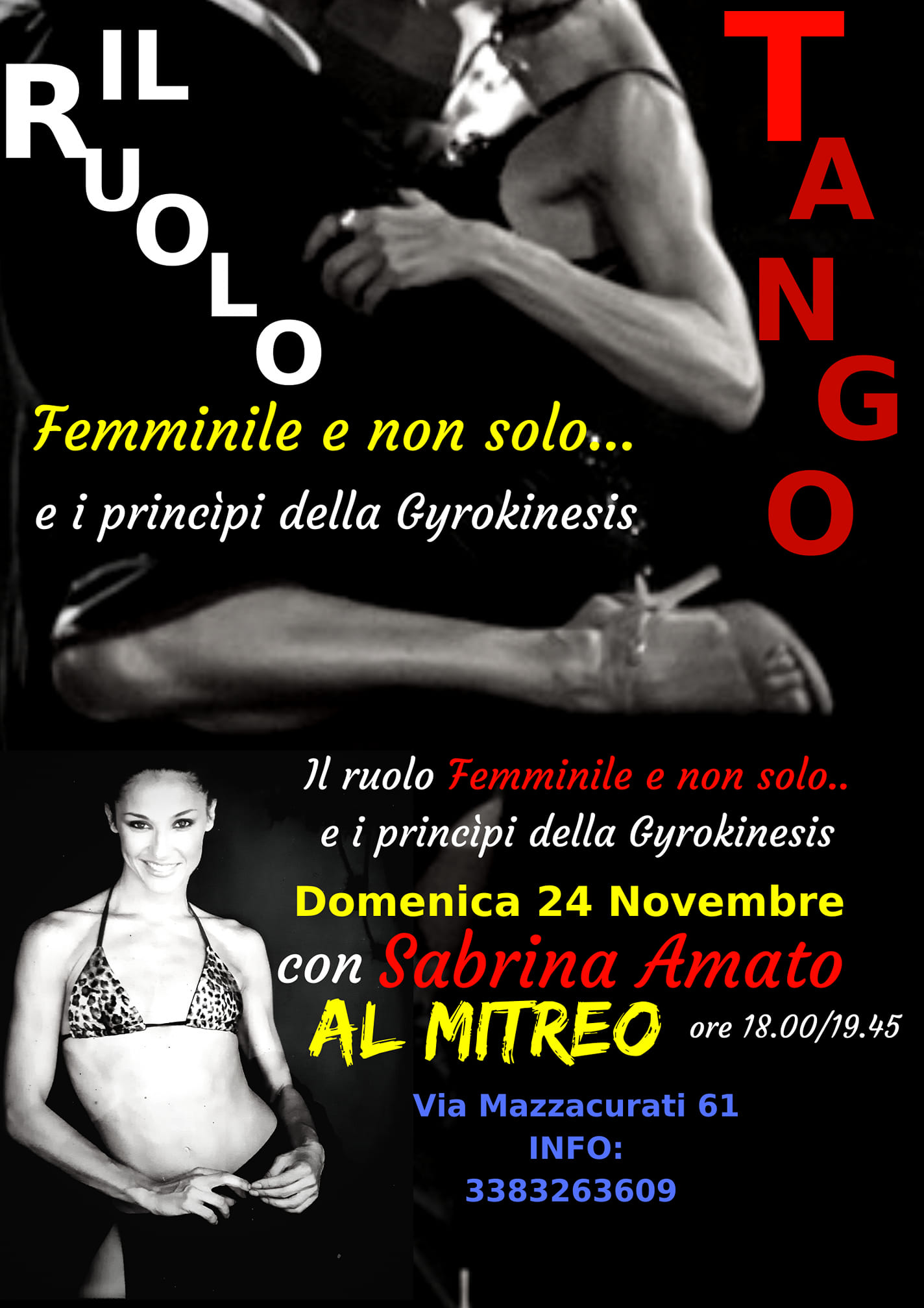 Ruolo e connessione prima di entrare in un abbraccio nel Tango!