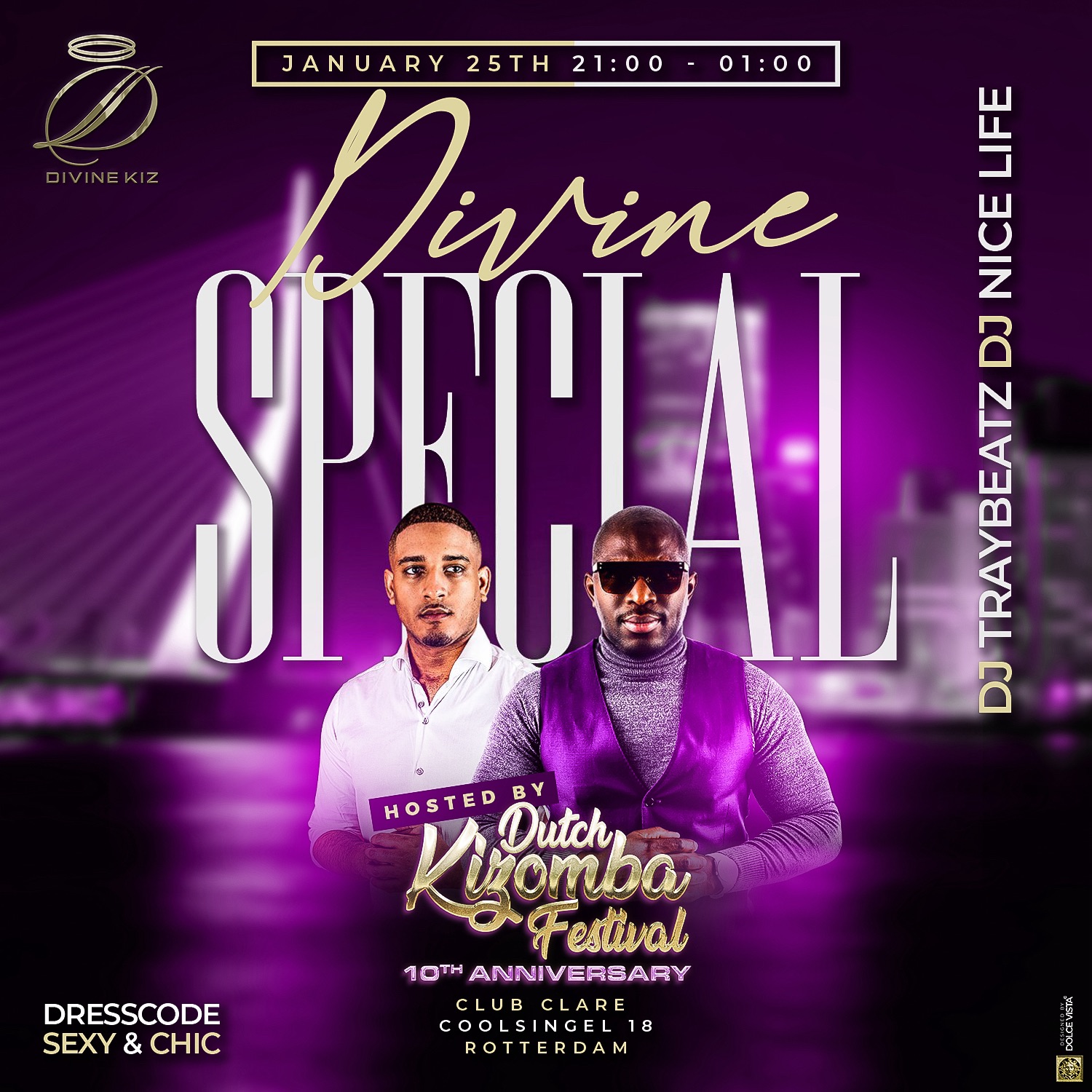 Divine Special Hosted by DUTCH KIZOMBA FESTIVAL