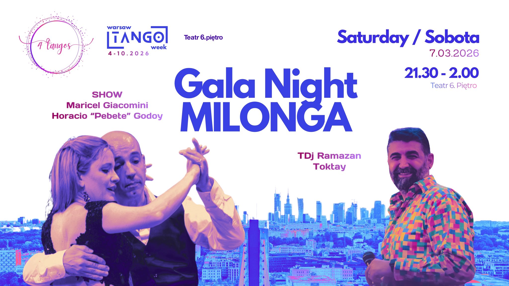 GALA NIGHT MILONGA WARSAW TANGO WEEK 2026