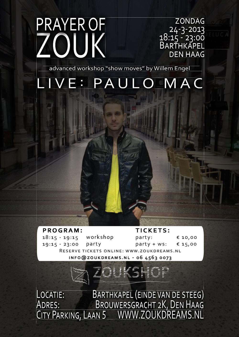 Prayer Of Zouk