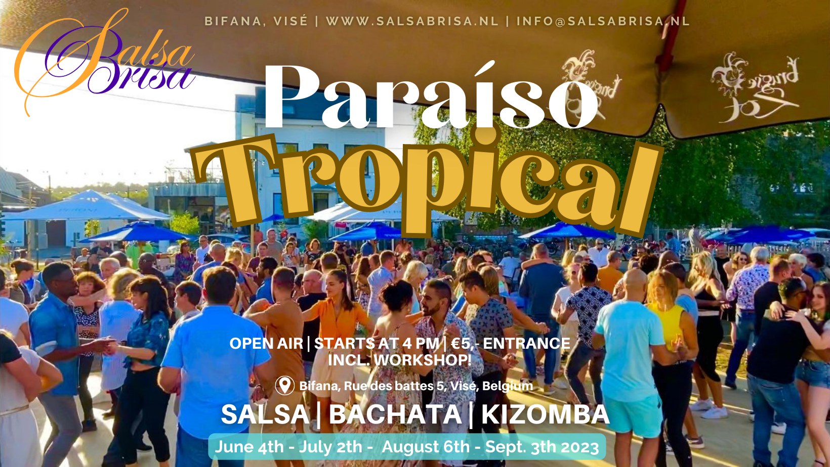 ParaΓso Tropical πππΏπ΄ OPEN AIR Salsa, Bachata & Kizomba Party