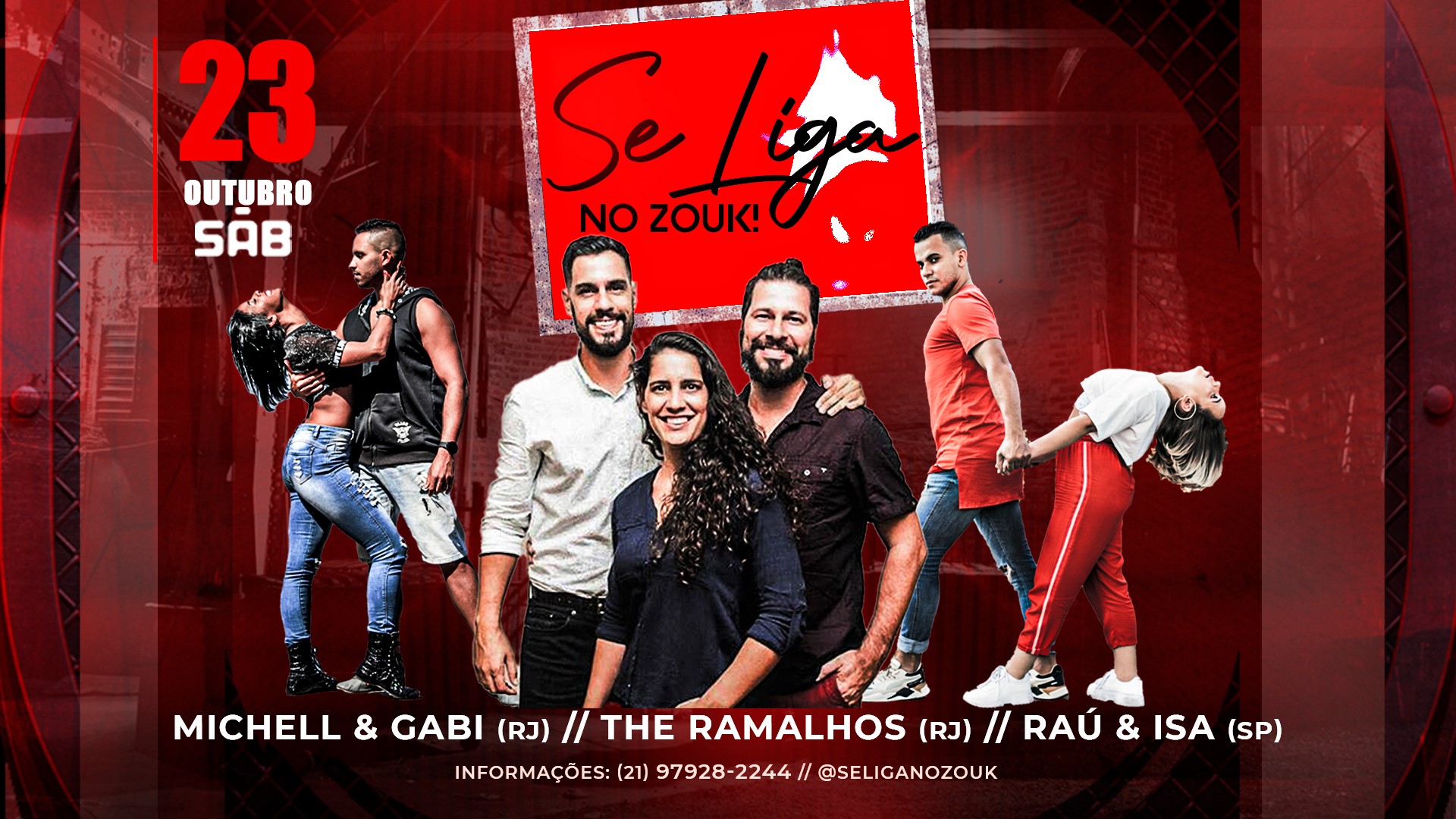 Hoje!! Se Liga no Zouk!