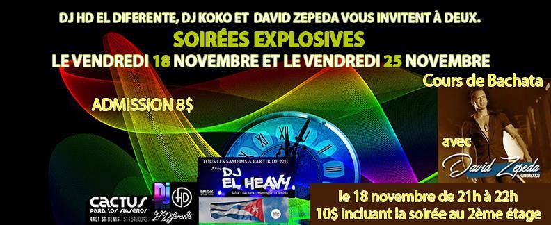 Deux soirées Explosives