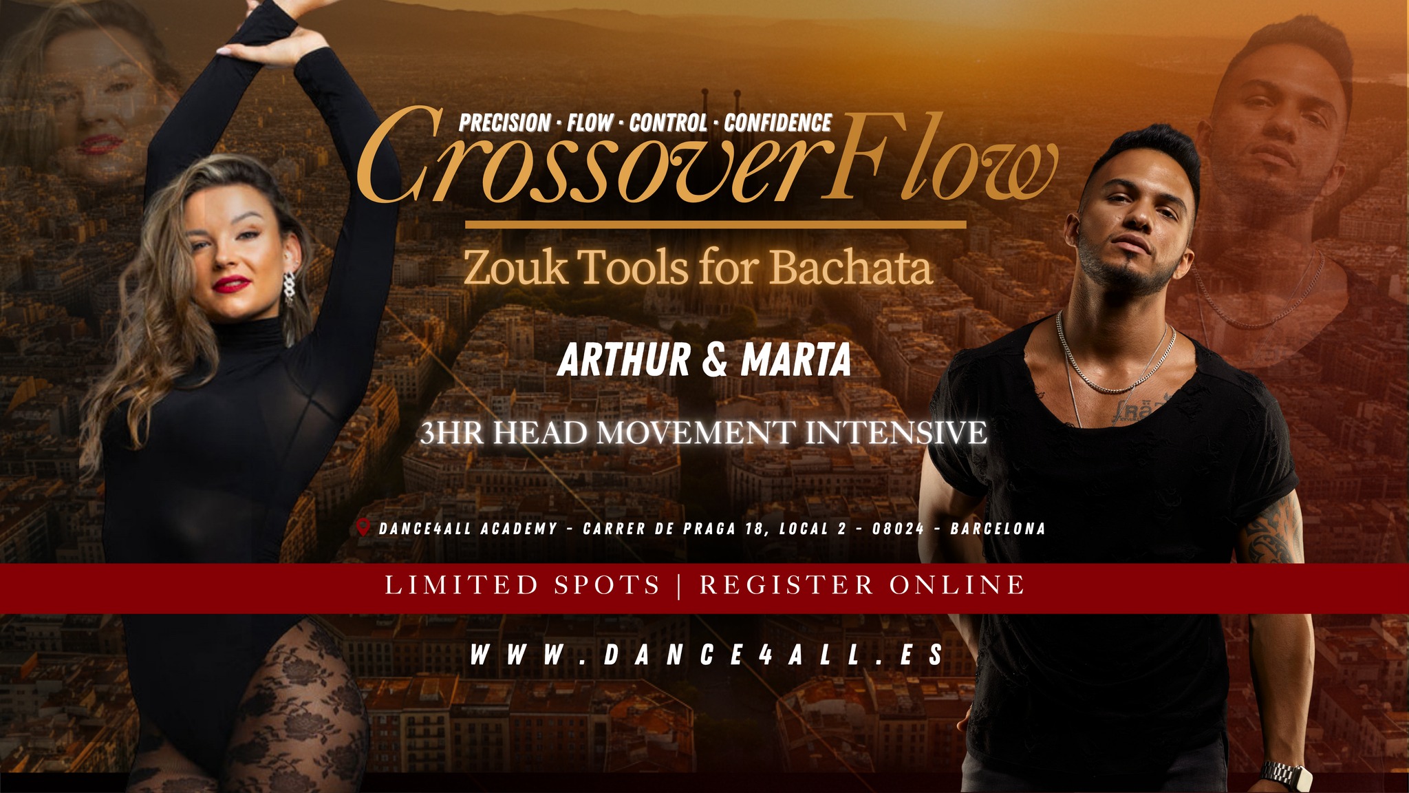 CrossoverFlow Zouk Tools for Bachata by Arthur & Marta