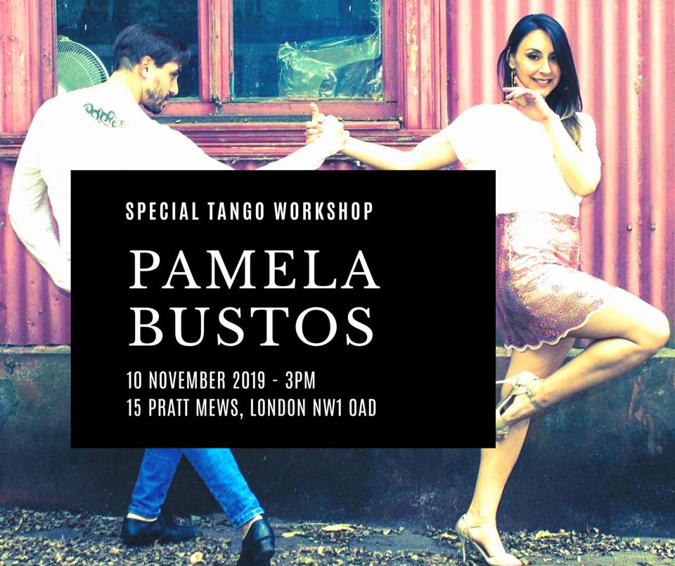 Special Tango Workshop with the maestra Pamela Bustos