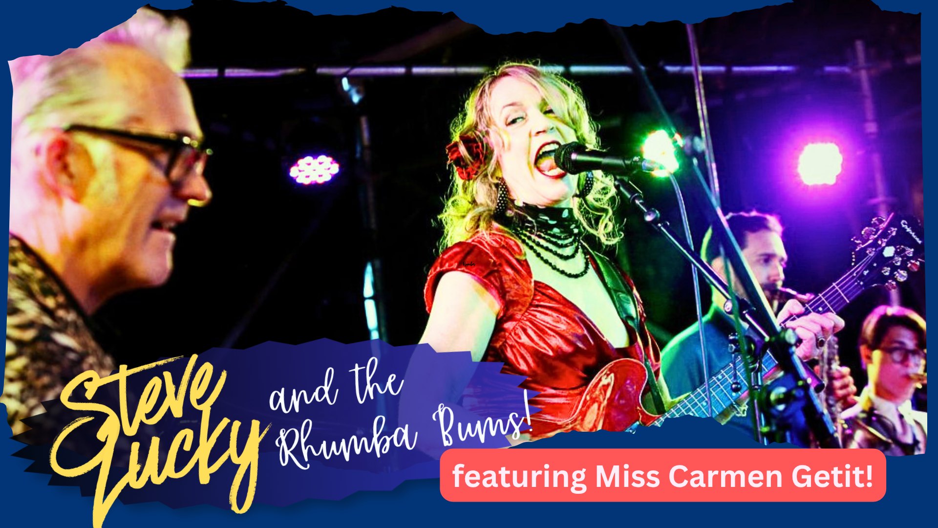 Steve Lucky & the Rhumba Bums Live Swing Music & Lindy Hop
