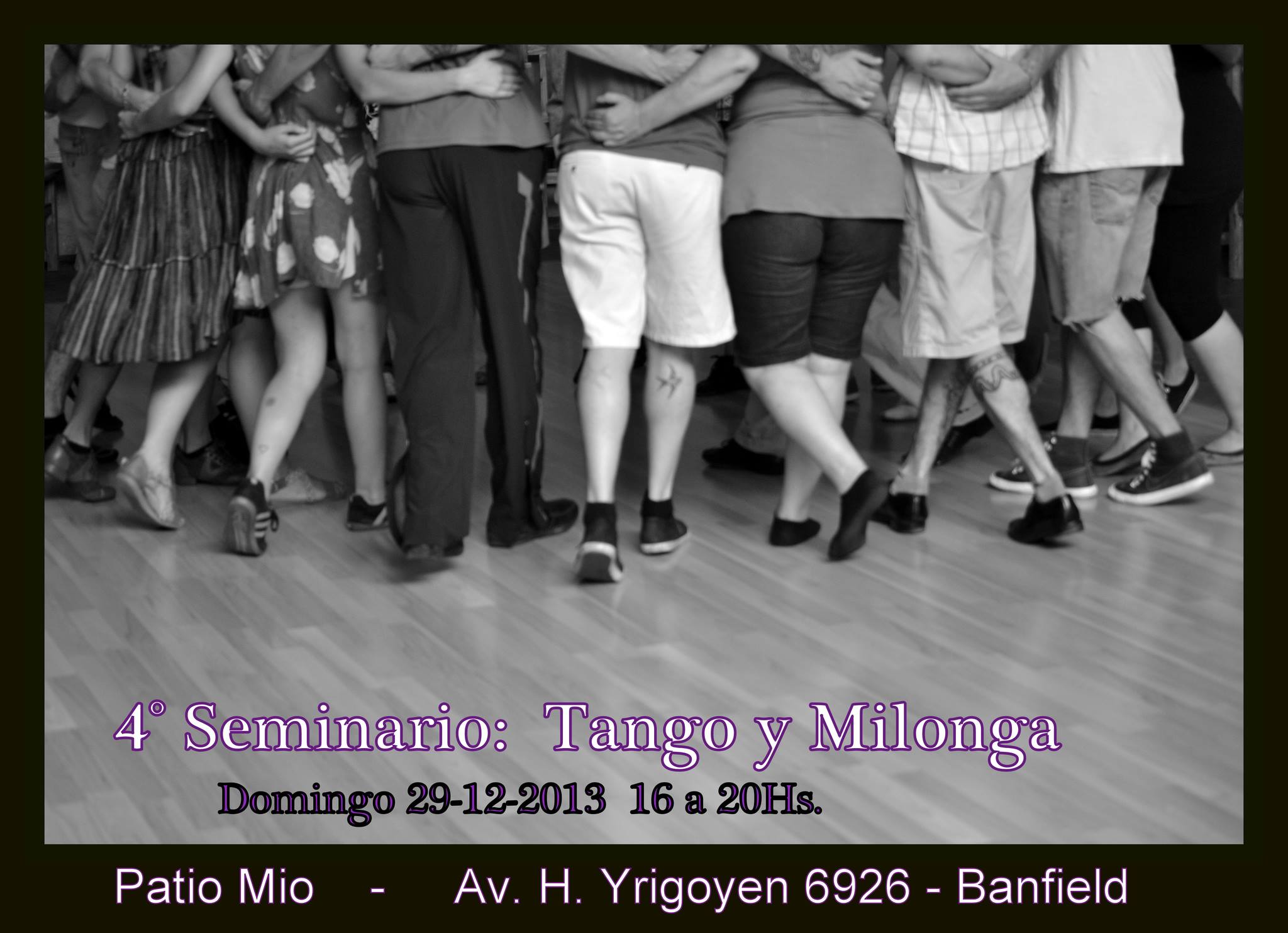 SEMINARIO DE TANGO, VALS Y MILONGA por DANIEL SALAZAR
