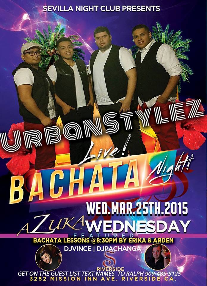:BACHATA NIGHTS SEVILLA RIVERSIDE with URBAN STYLEZ: