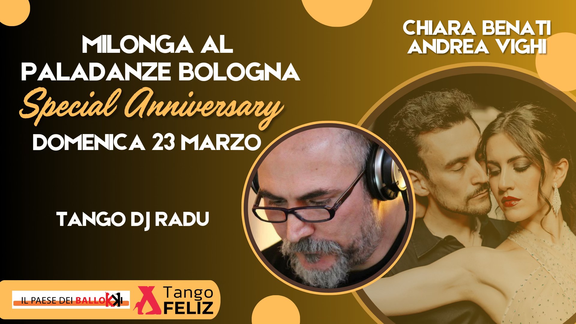 Milonga al Paladanze Bologna - DJ Radu