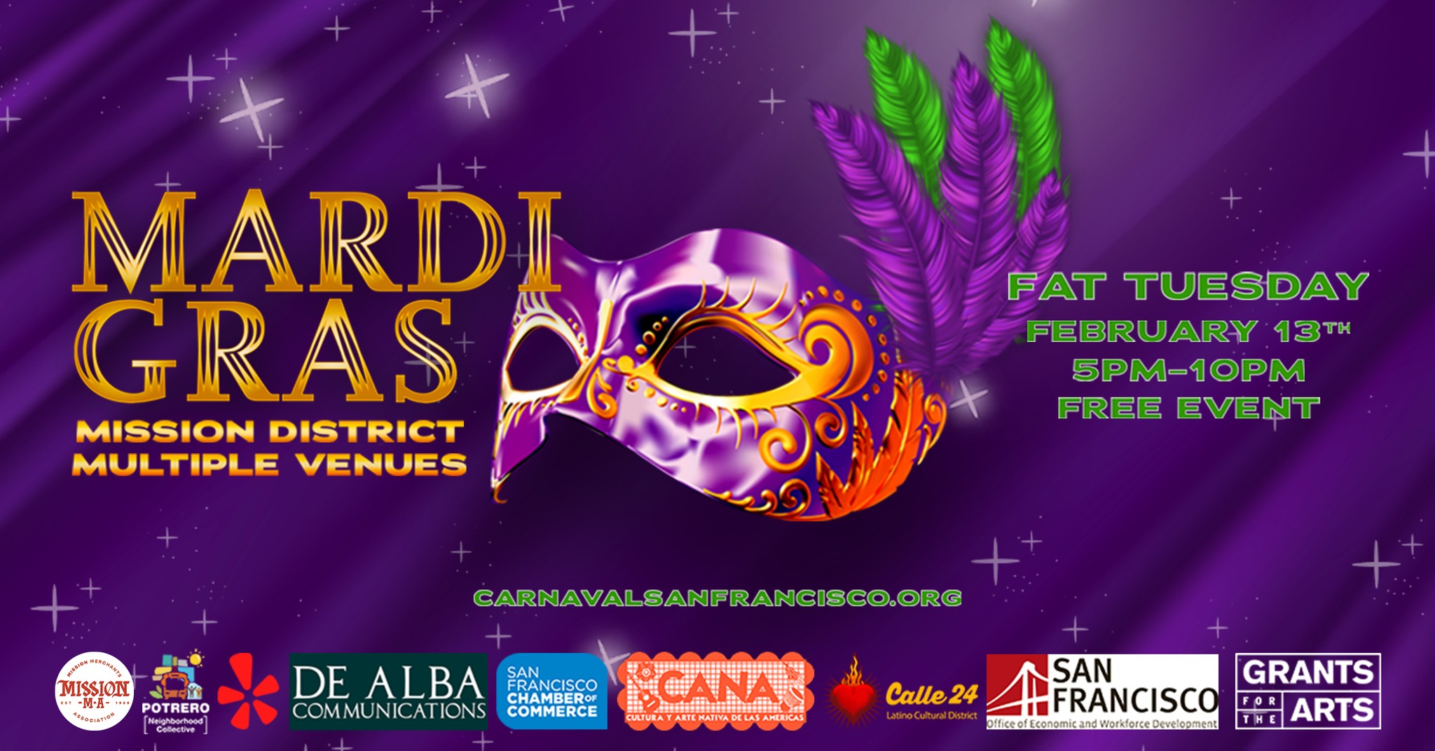 2024 Carnaval SF Mardi Gras Fat Tuesday!