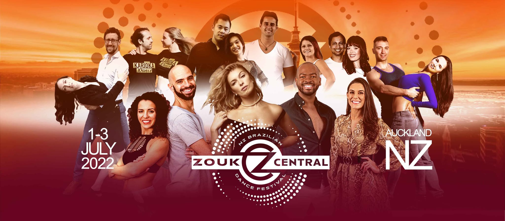 Zouk Central: NZ Brazilian Dance Festival 2022