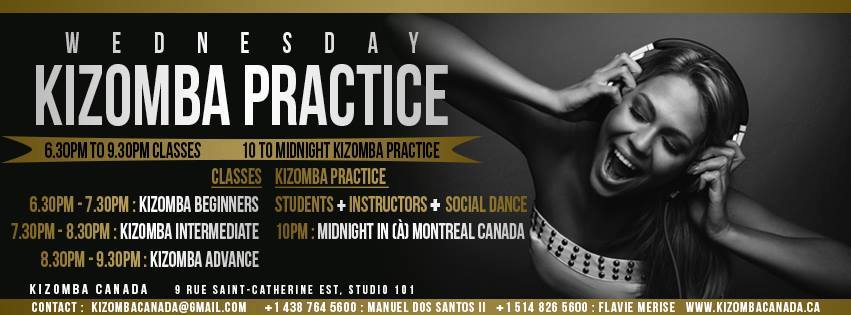 ● WEDNESDAY KIZOMBA PRACTICE ● APRIL 27 2016 ●