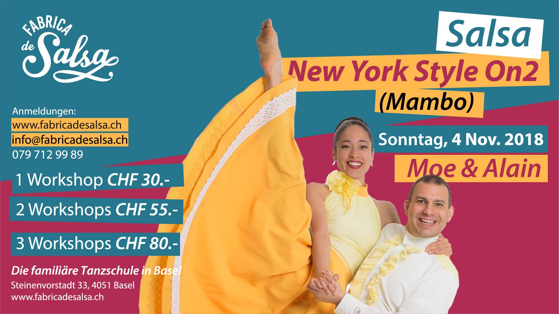 2nd edition of Mambo Weekend bei Fabrica de Salsa