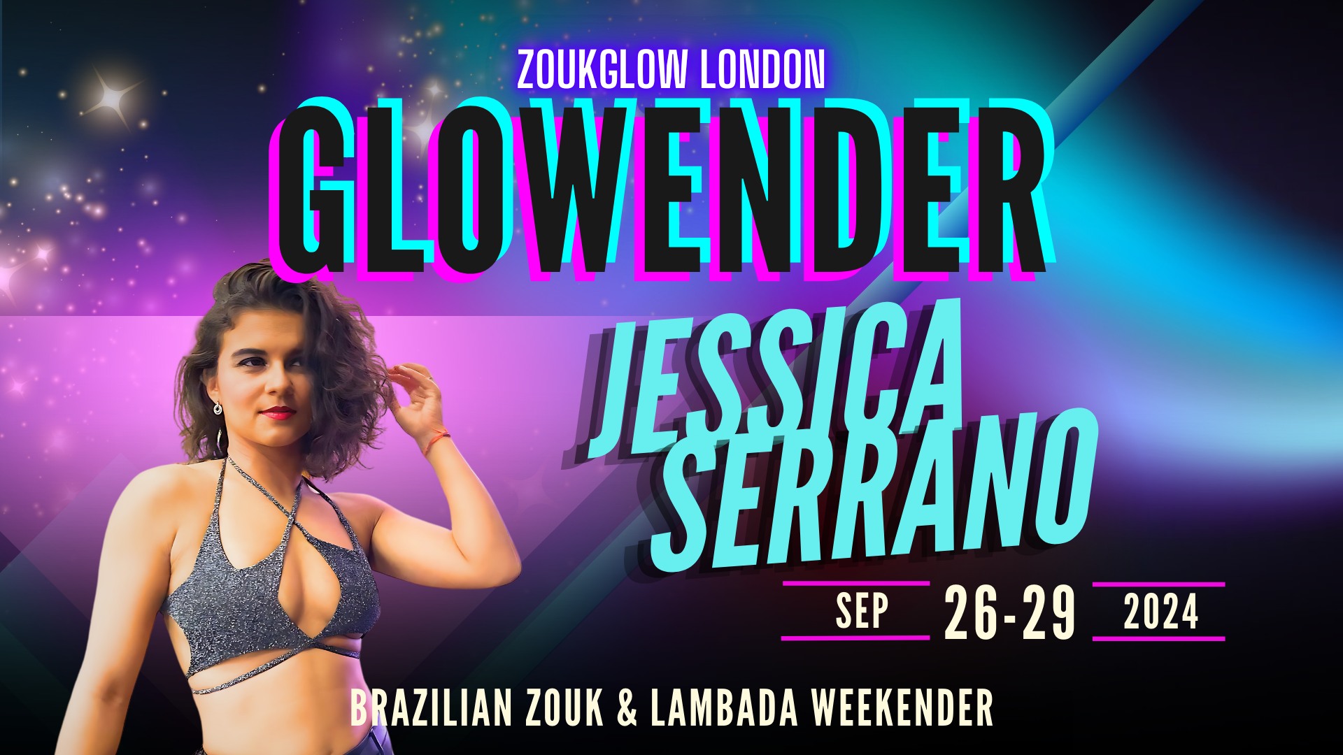 Sep GLOWENDER Brazilian Zouk & Lambada with Jessica Serrano