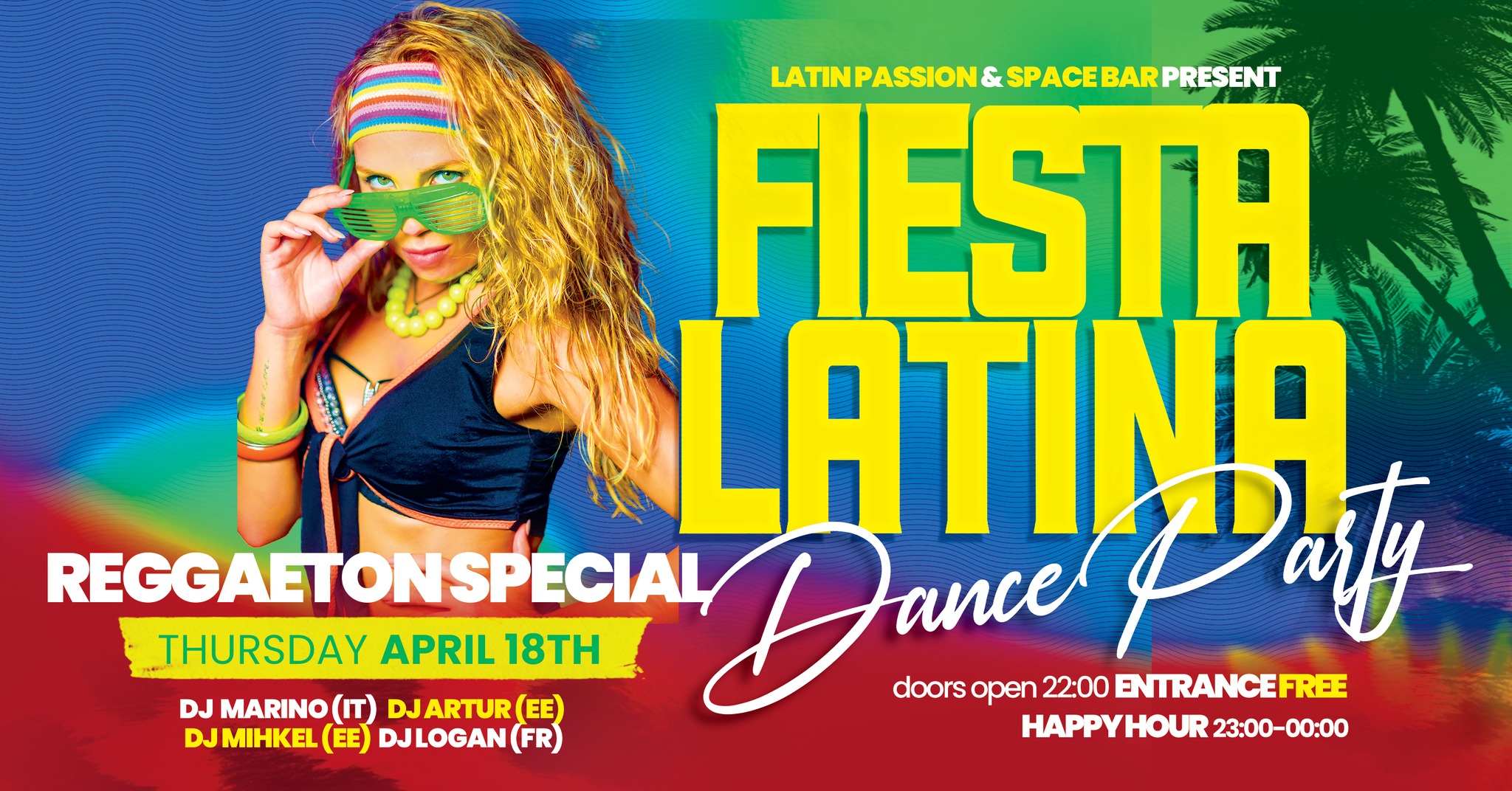 FIESTA LATINA! @ Space Bar 🌟🎉