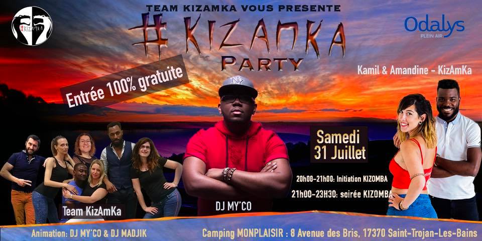 Kizamka party camping "mon plaisir" Oléron