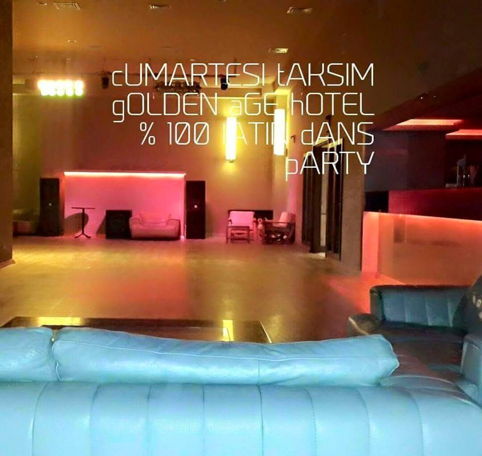 18.04.2015 GOLDEN AGE HOTEL LATIN PARTY - GUEST DJ ESER - LADIES FREE BEFORE 22:00