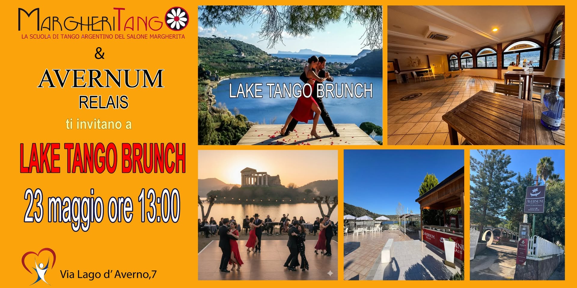 LAKE TANGO BRUNCH - Claudia Dibbi Di Benedetto DJ