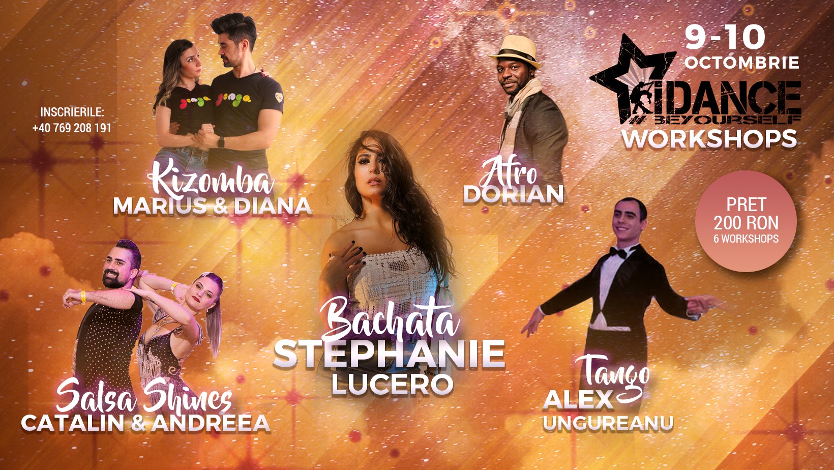 iDance weekend - Workshop special de Bachata cu Stephanie Lucero