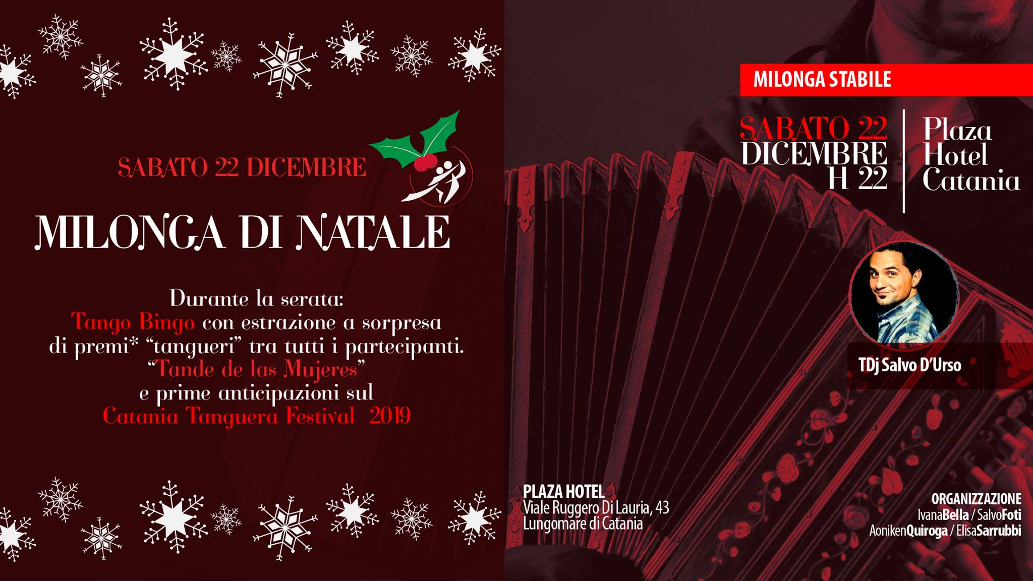Catania Tanguera • La Milonga di Natale