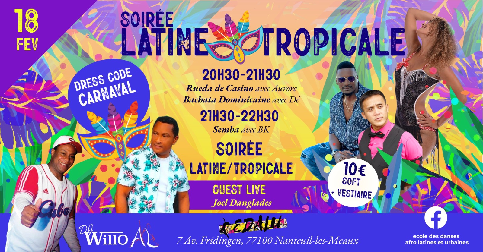 Soirée Latine Tropicale