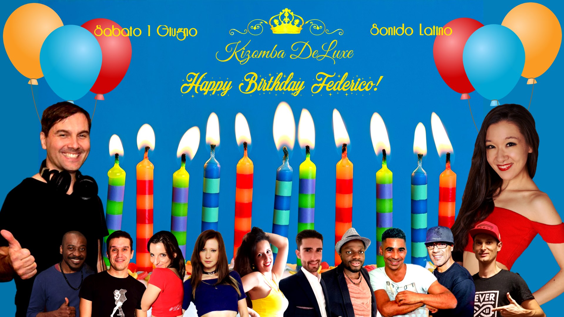 Kizomba DeLuxe - Happy Birthday Federico