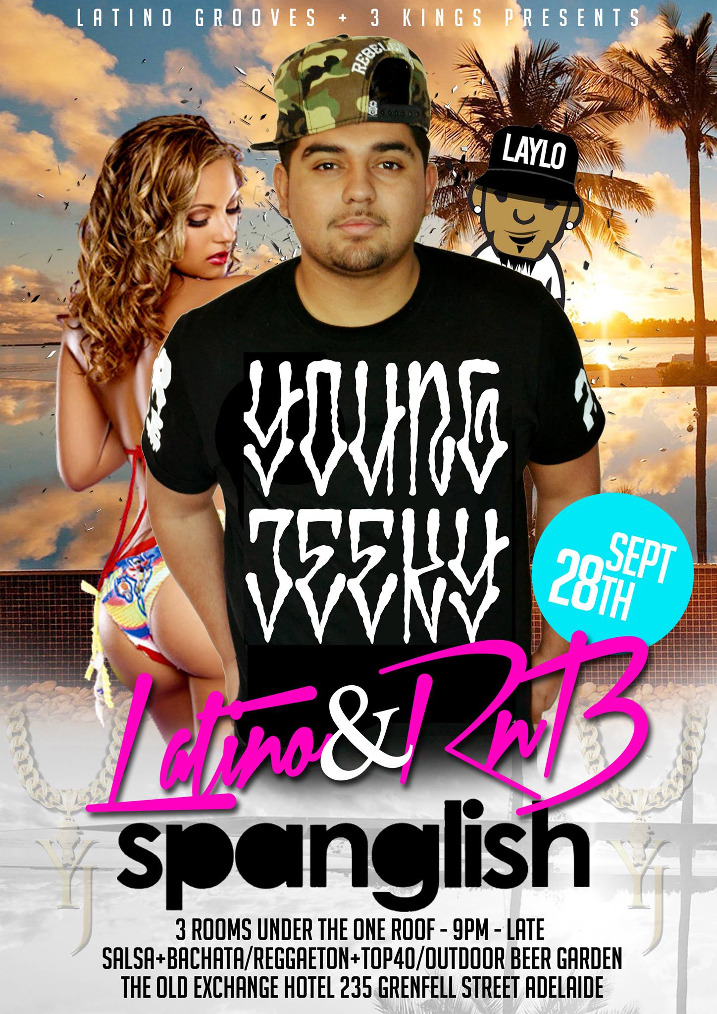 ★ DJ YOUNG JEEKY @ SPANGLISH ★