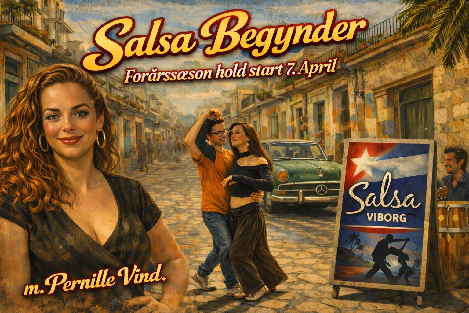 Holdstart Salsa begynder (level 1)
