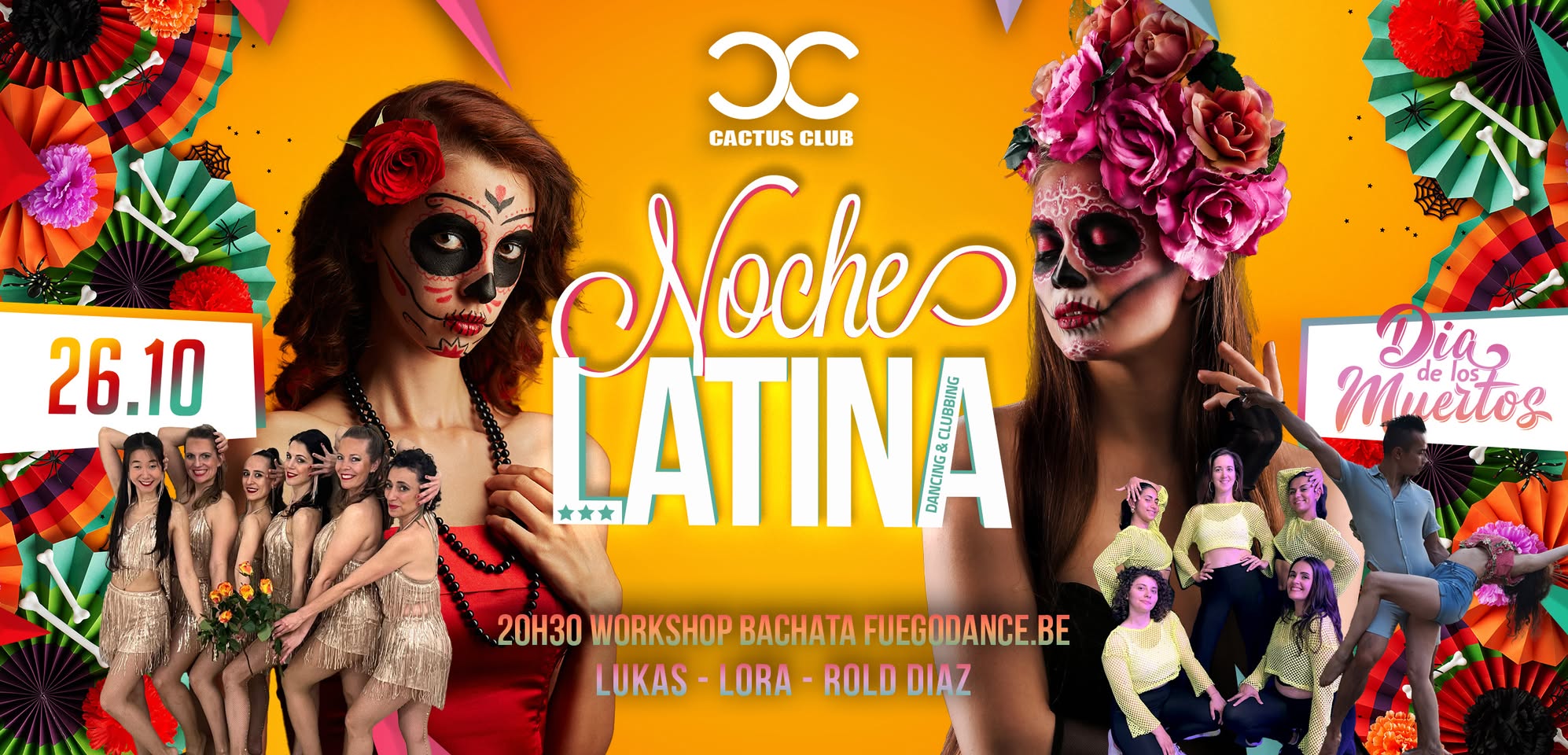 Noche Latina Dia de Los Muertos ★ Saturday 26.10 ★ Cactus Club