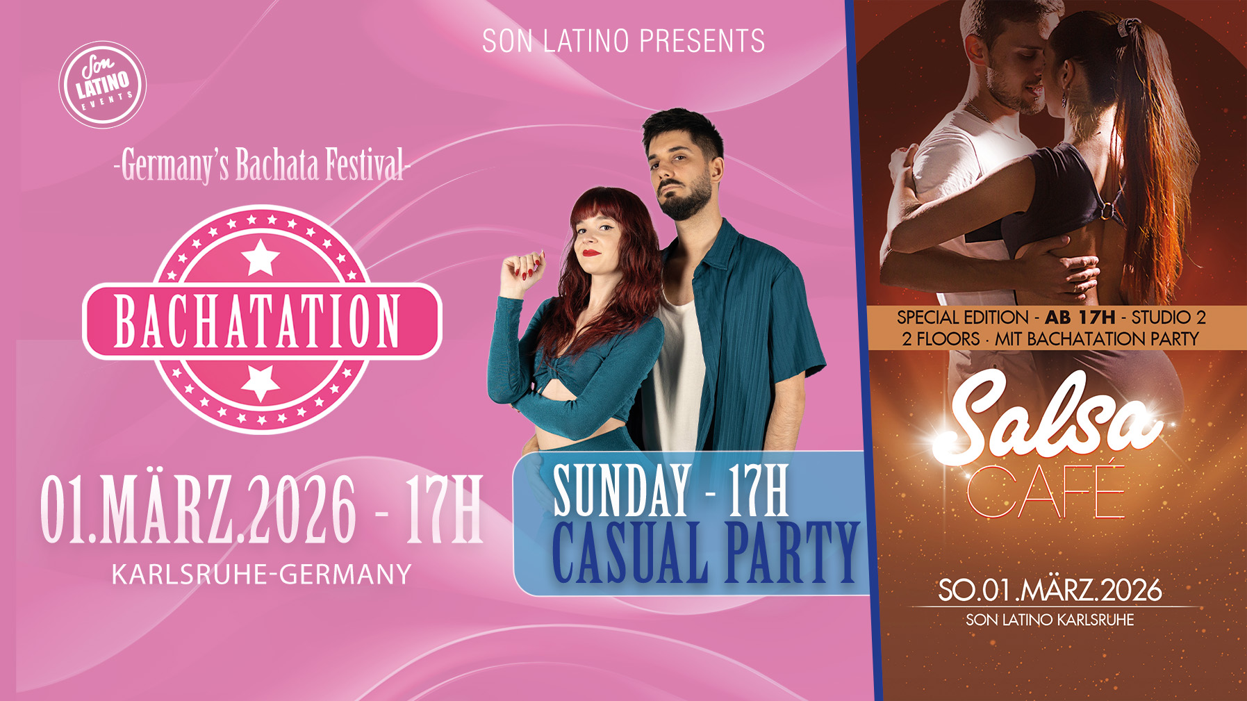 π΅ BACHATATION 2026 CASUAL PARTY SALSA CAFE 17H