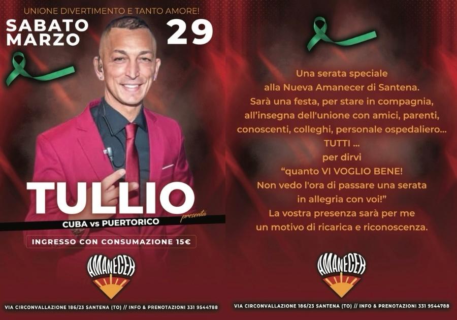 LA NUEVA AMANECER & TULLIO PRESENTANO: UNIONE, DIVERTIMENTO E TANTO AMORE! SABATO 29 MARZO!