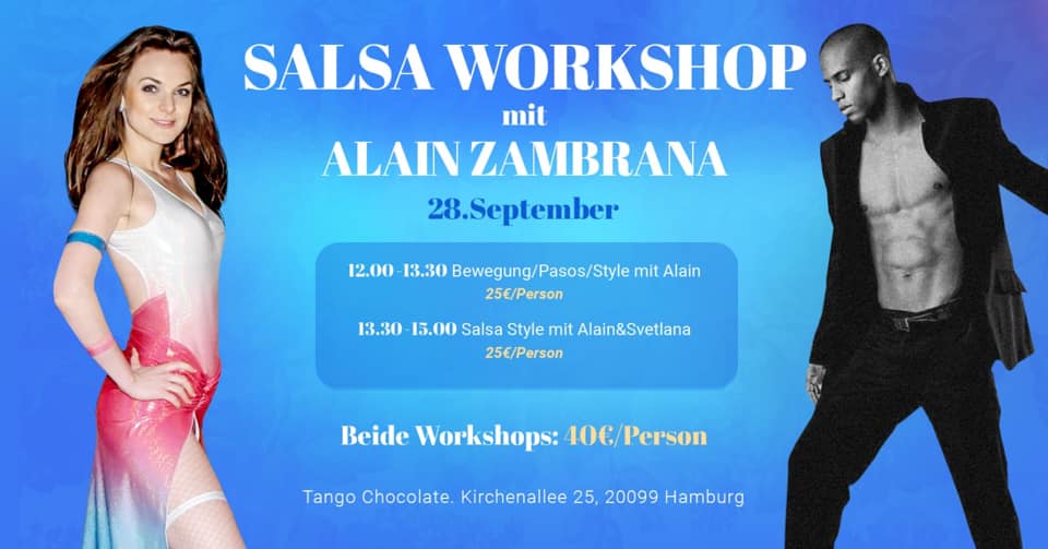 Salsa Workshops mit Svetlana & Alain