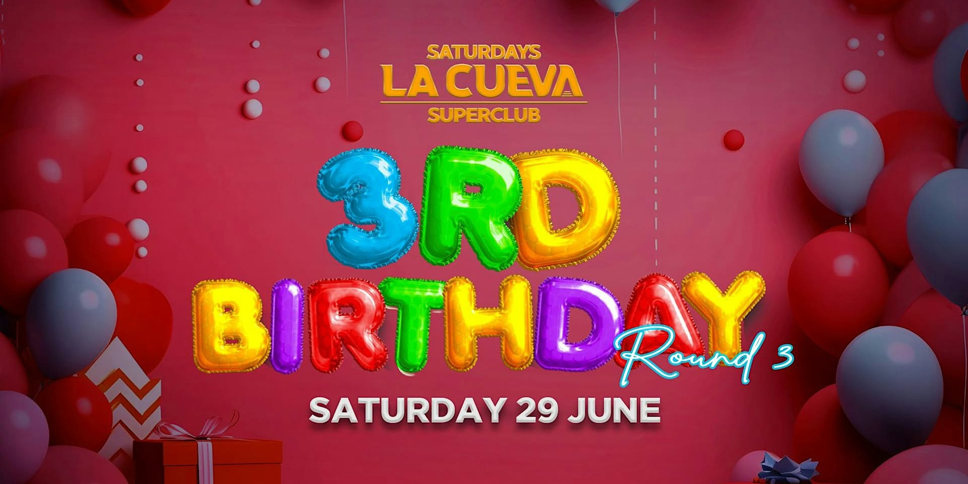 La Cueva Superclub Saturdays SYDNEY SAT 29 JUN 3RD BIRTHDAY (ROUND 2)