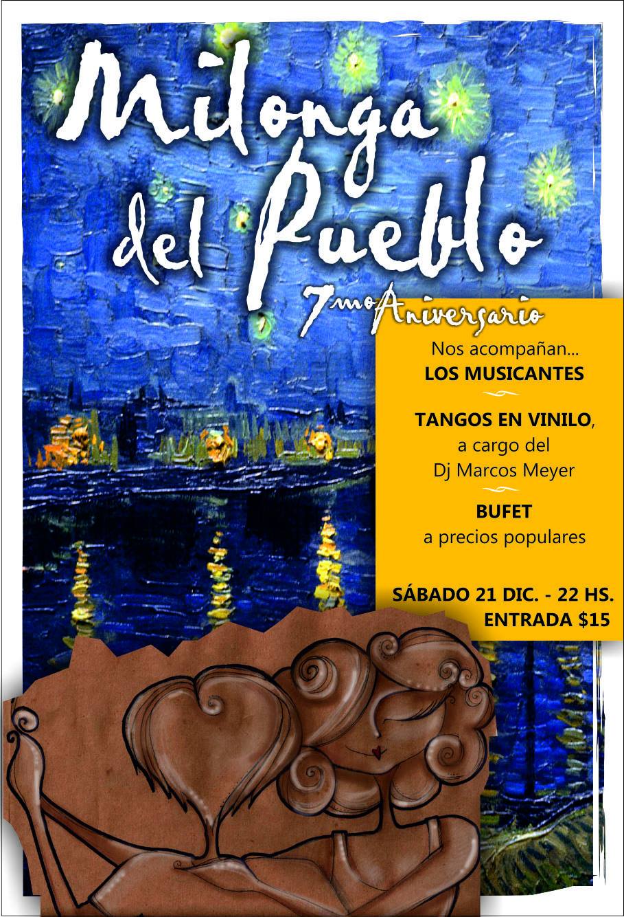 Milonga del Pueblo Aniversario!!!