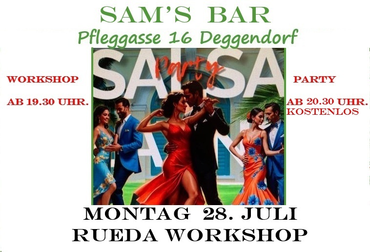 Sommerpause PARTY mir Rueda Workshop