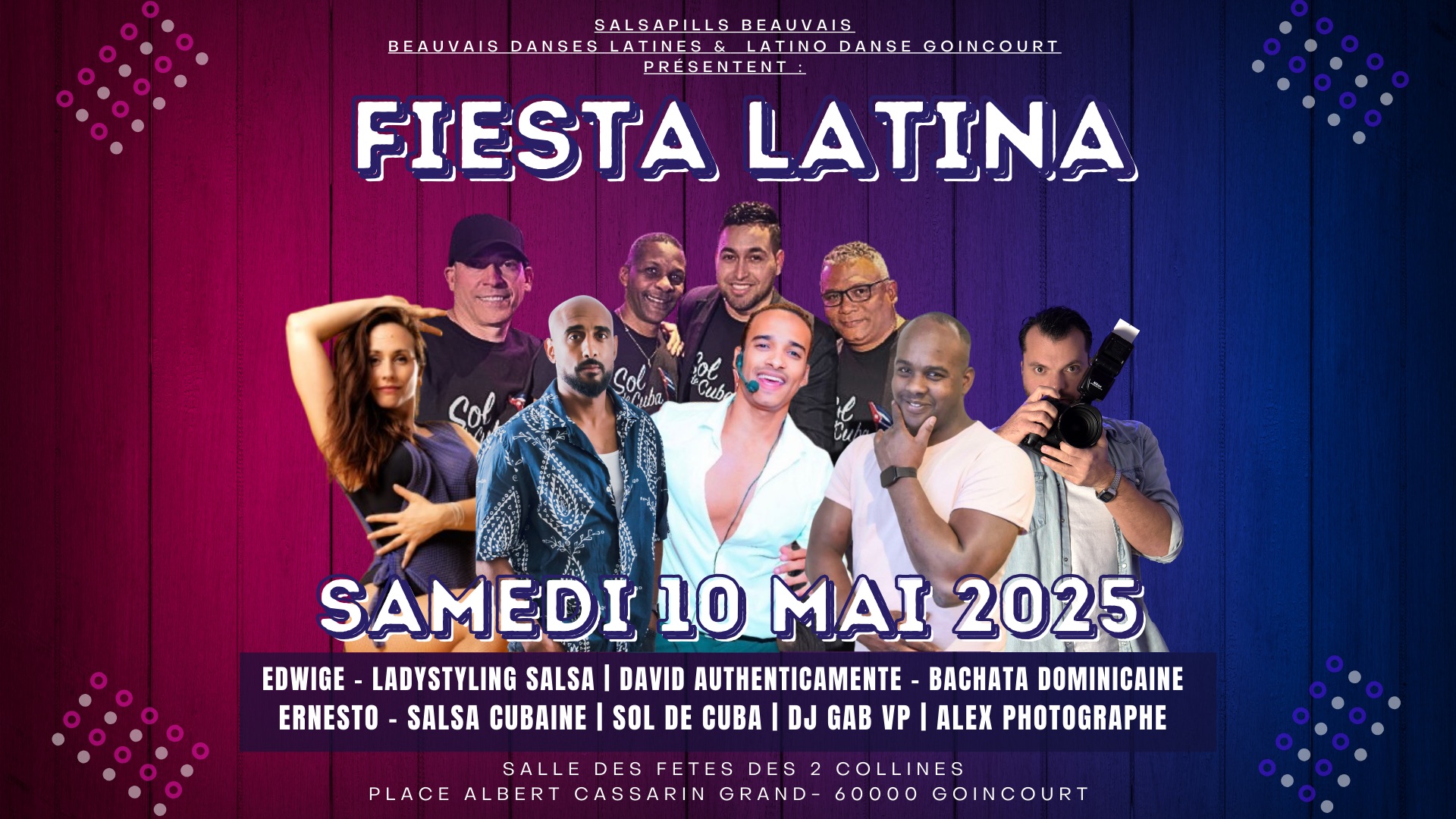 Fiesta Latina - Samedi 10 mai 2025