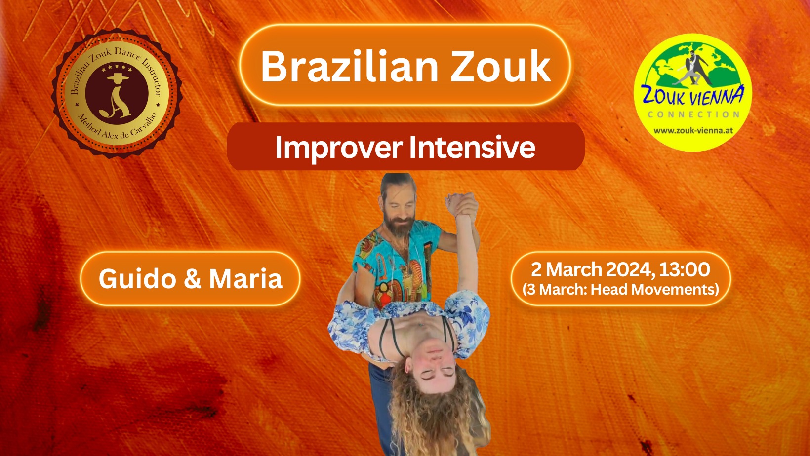 Brazilian Zouk Improver Intensive 2 March 2024