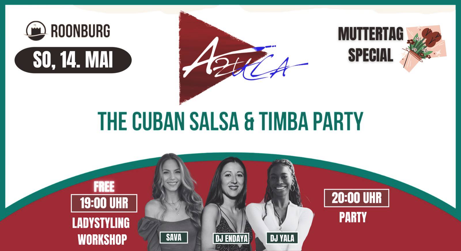 AZUCA Domingo The Cuban Salsa & Timba Party Cologne