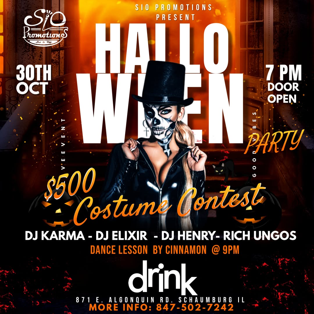 Latin Wednesday Halloween Costume Party