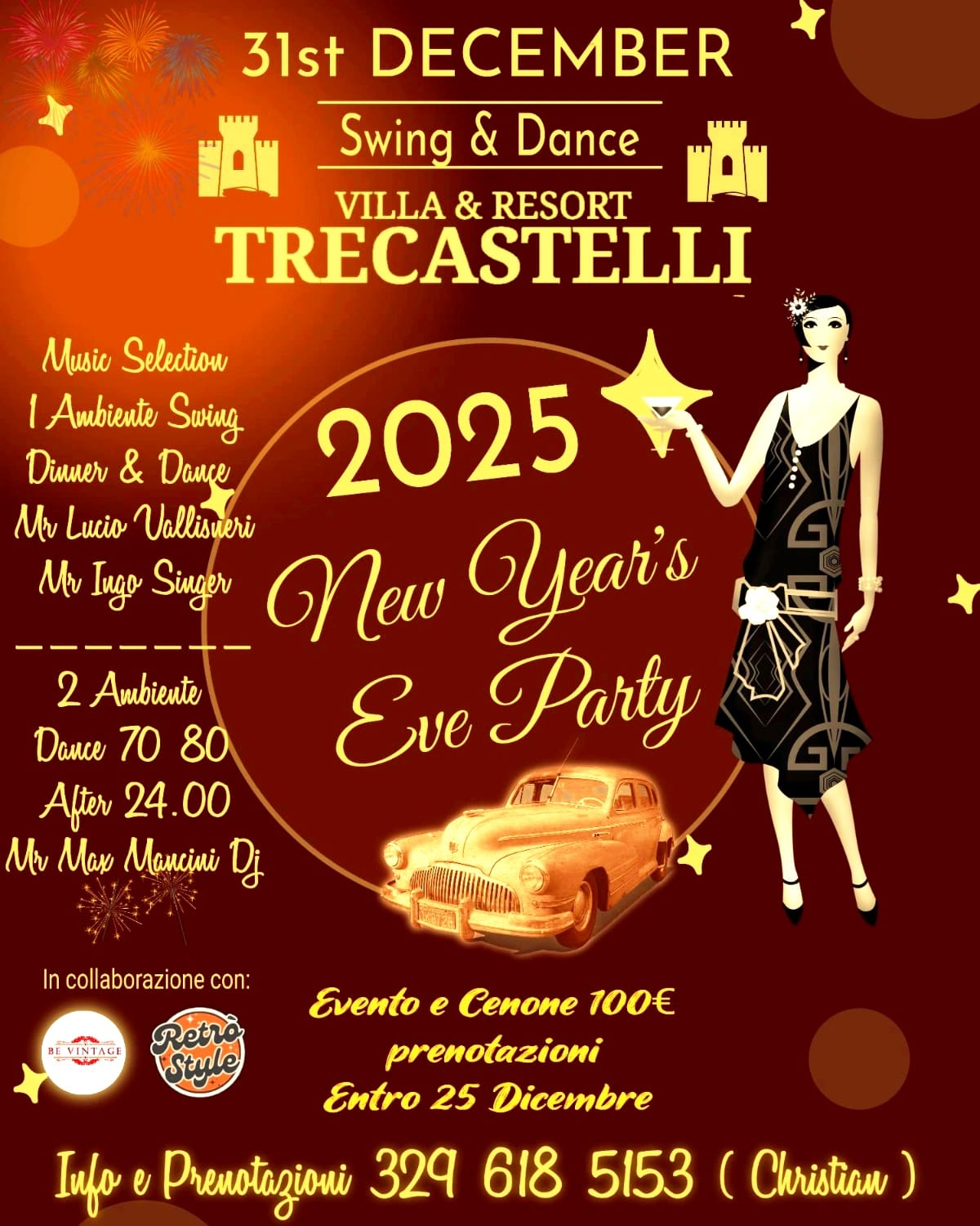 ✨🍸 NEW YEAR'S EVE PARTY 🥂🍾