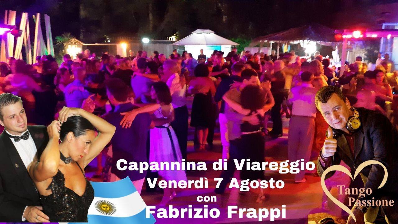 Venerdì 7 Agosto Capannina di Viareggio con Fabrizio Frappi