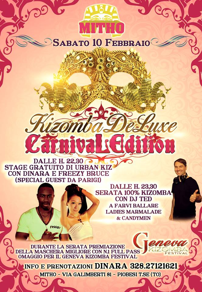 Kizomba DeLuxe. Carnival Edition