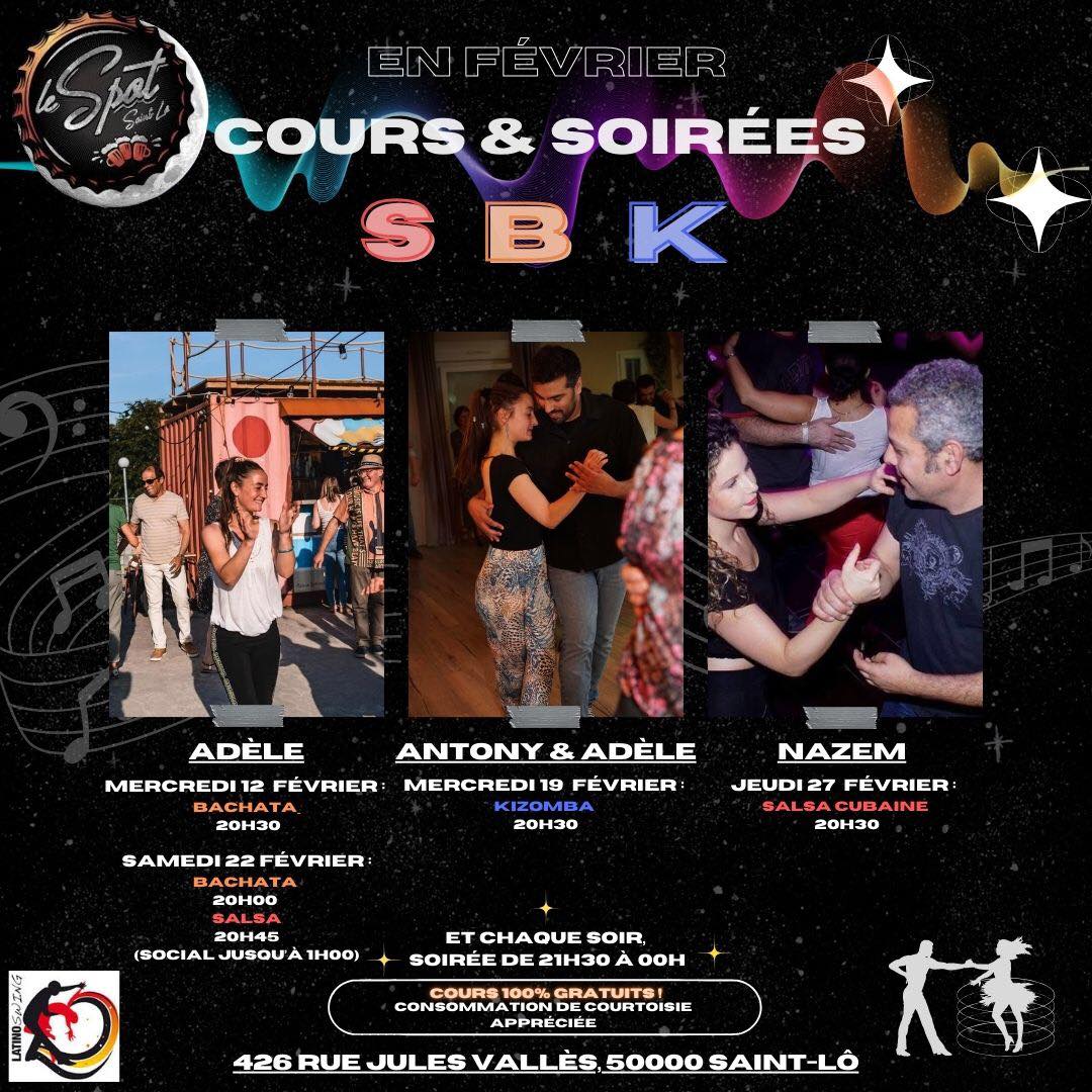 Cours Bachata avec Adèle - Mercredi SBK au Spot !
