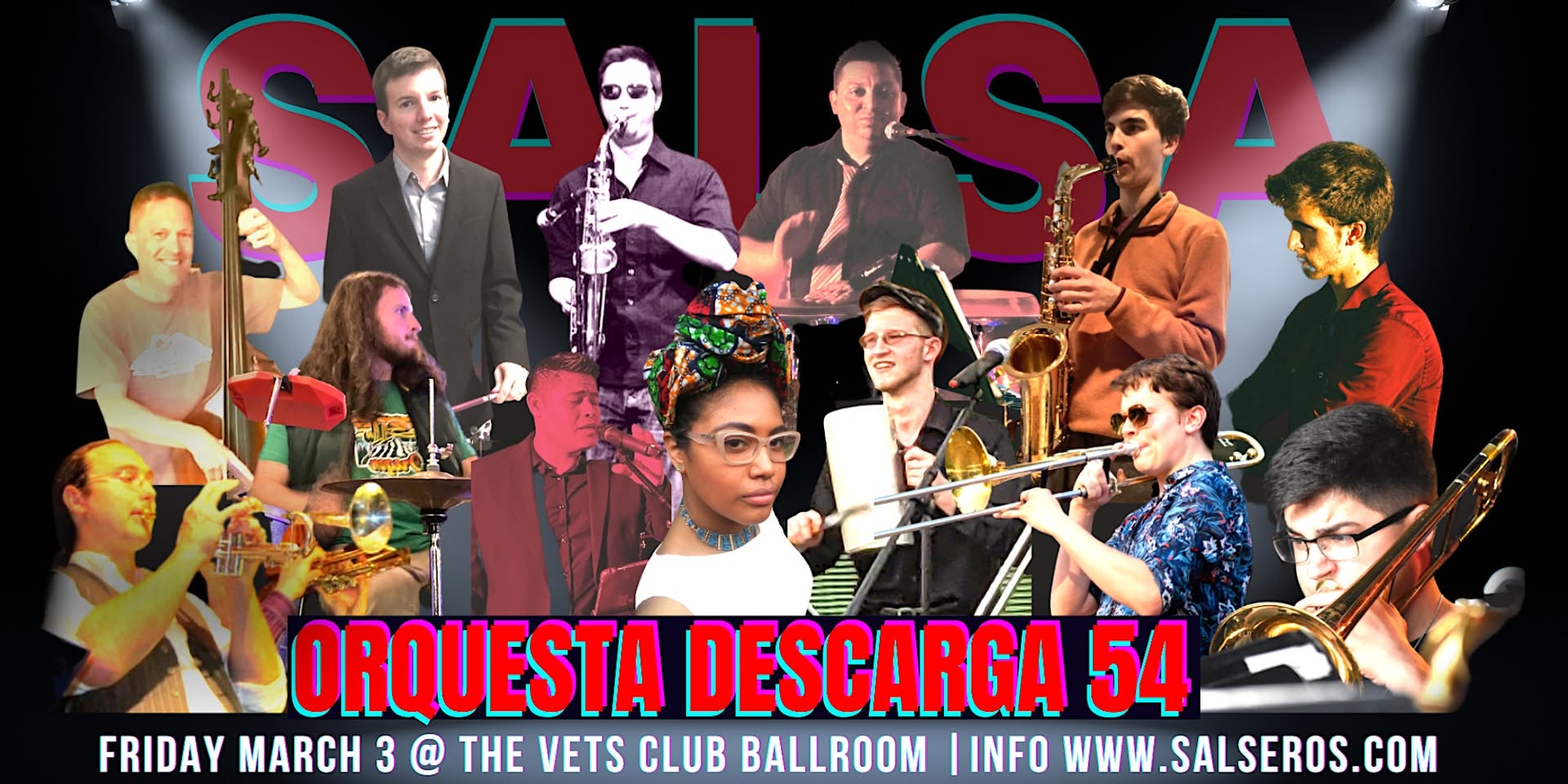 Live Salsa with Orquesta Descarga 54