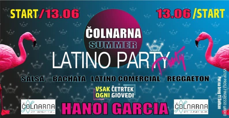 HAVANA NIGHTS• vsak četrtek • OGNI GIOVEDÌ • ČOLNARNA SOLKAN