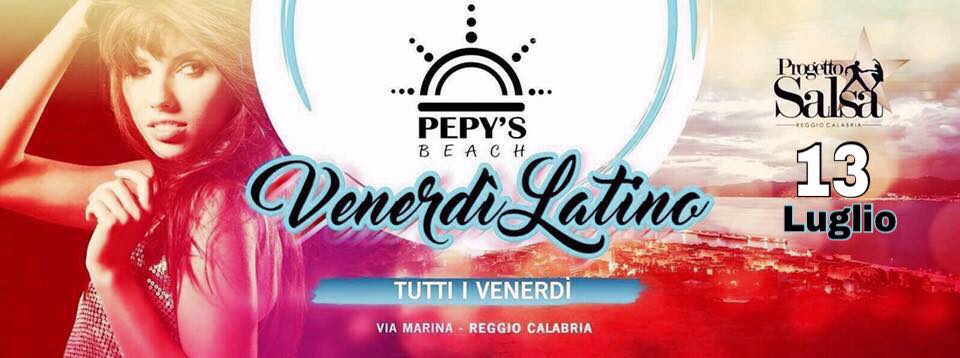 Venerdì Latino PEPY's - Progetto Salsa Night - New Show!