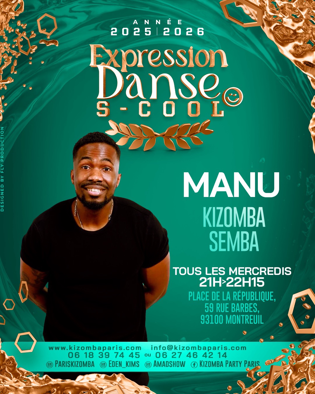 Cours Régulier Kizomba Semba Manu