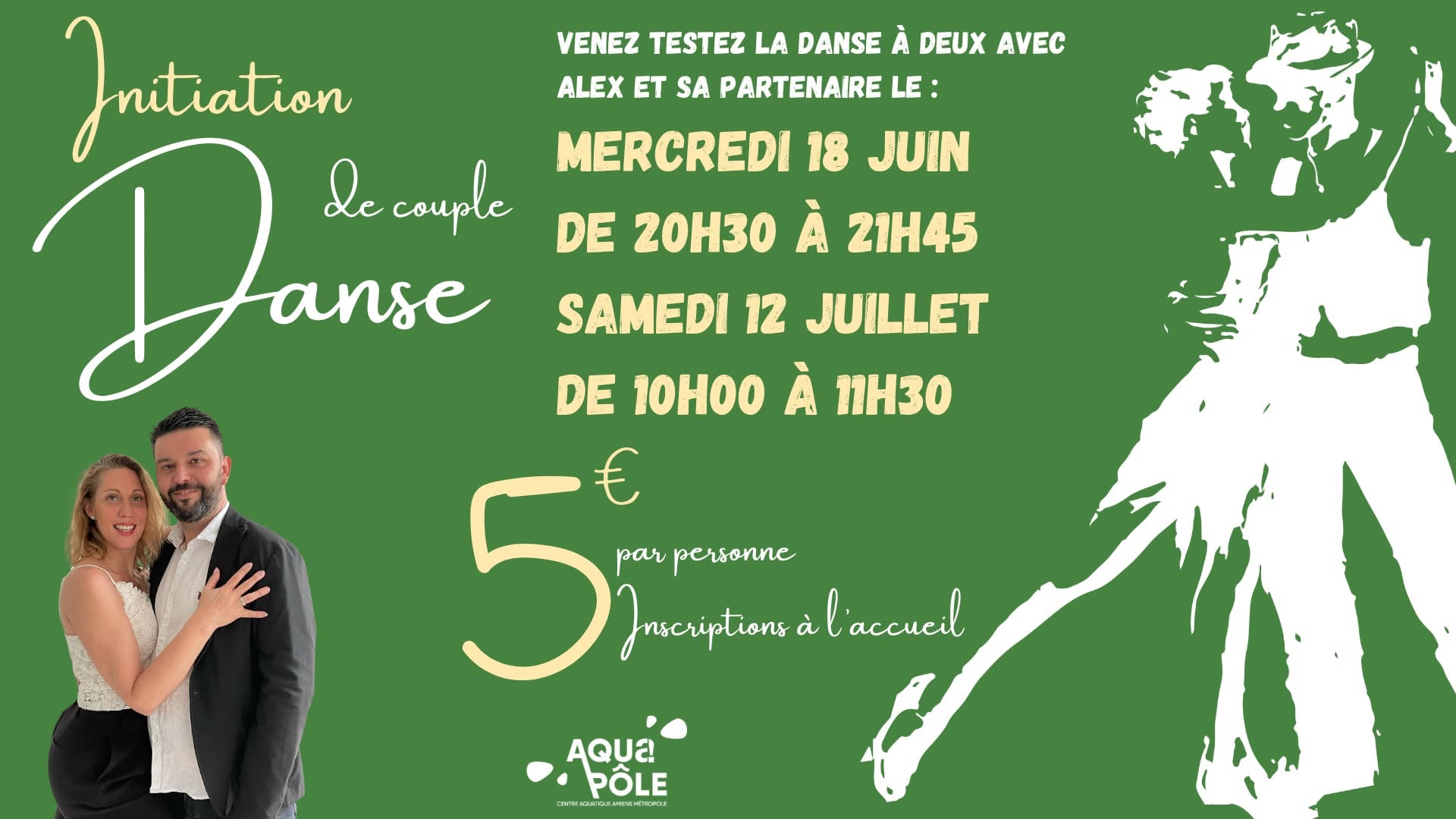 Initiation kizomba Aquapôle part 2