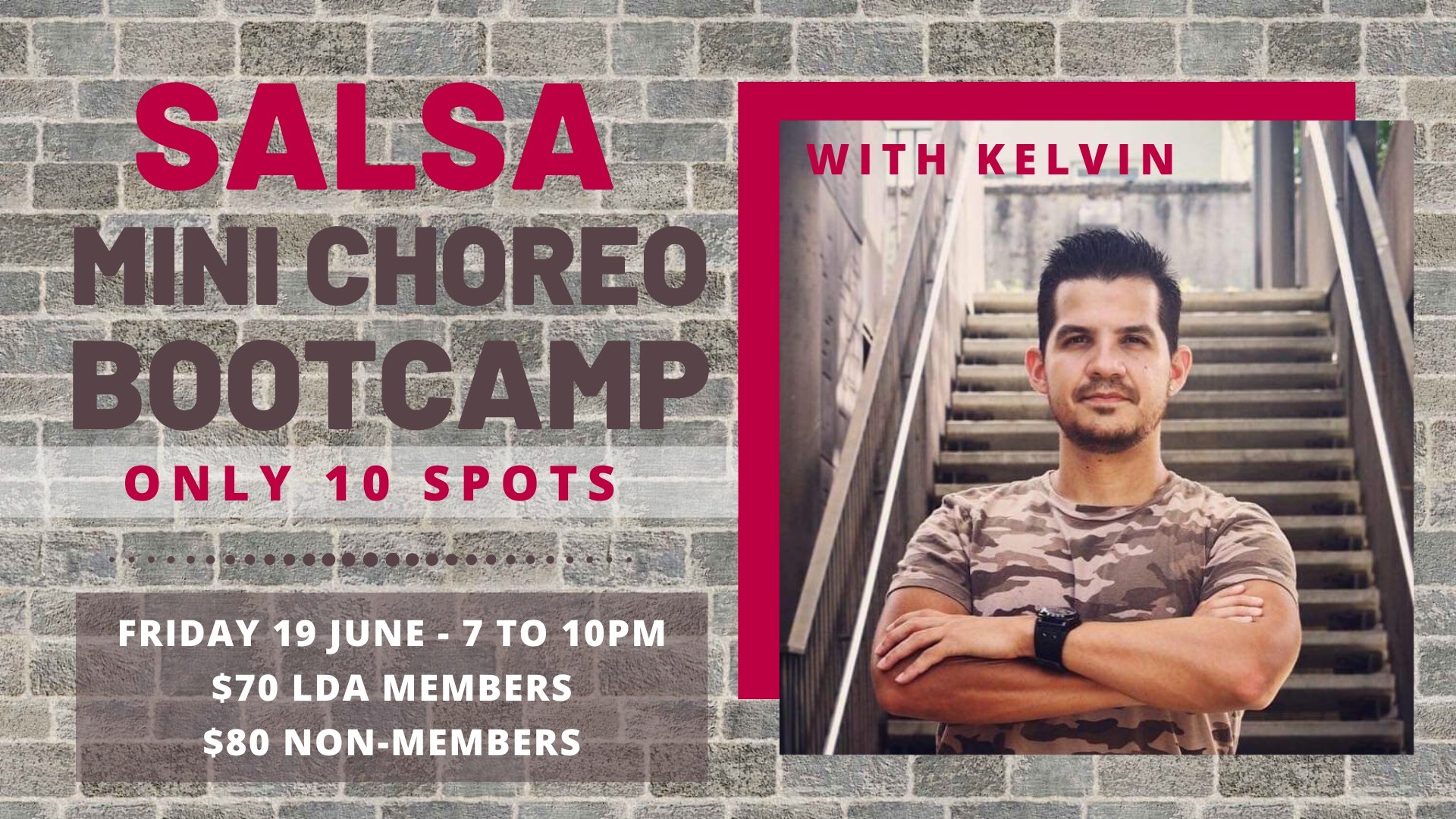 Salsa Shines With Kelvin - Mini Choreo Bootcamp
