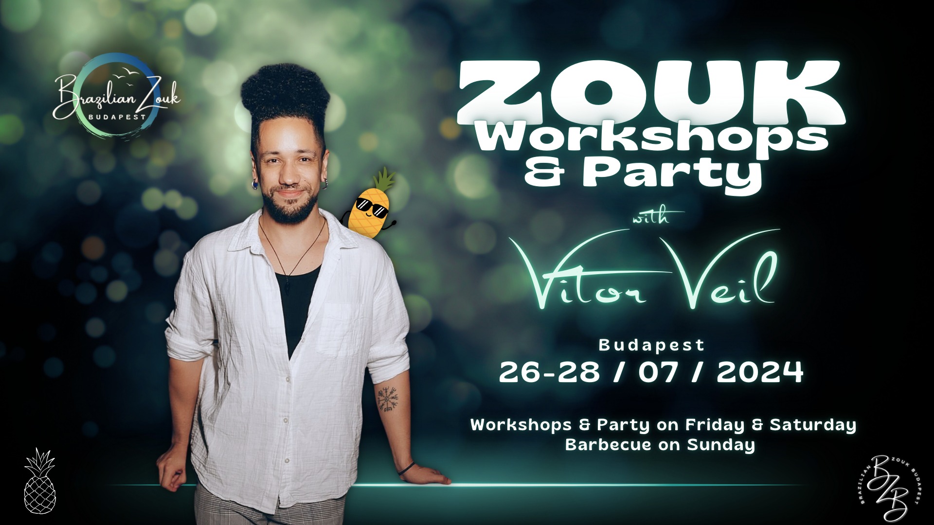 Zouk Workshop + Party with Vitor Veil